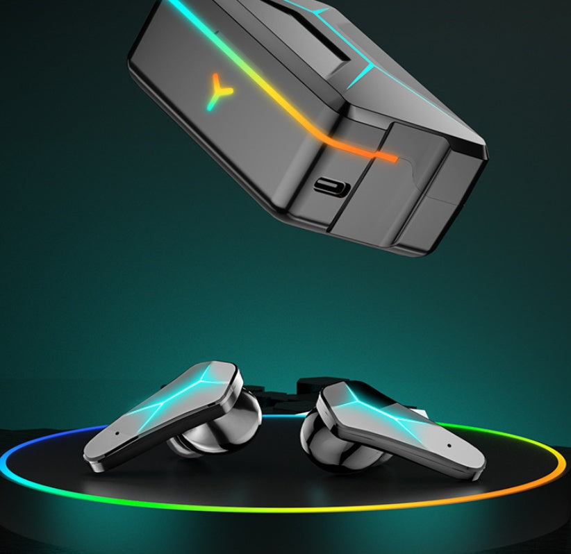 Fone Bluetooth Gamer X6 Sem Fio com Led RGB - Alta perfomance e Som POTENTE !