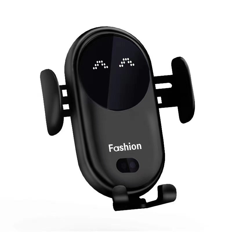 Carregador Sem Fio Veicular com Sensor Inteligente - Suporte Automático para Celular