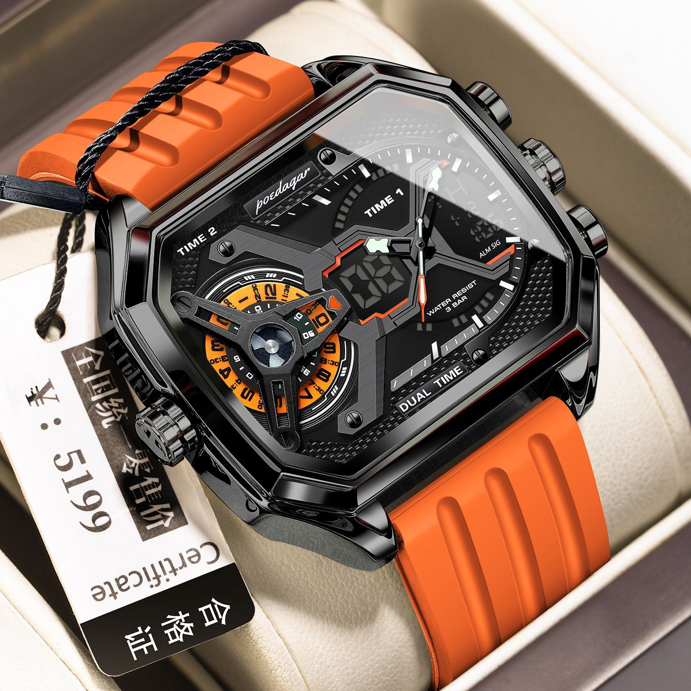 Smartwatch Inteligente Bluetooth com Monitor de Saúde e Notificações