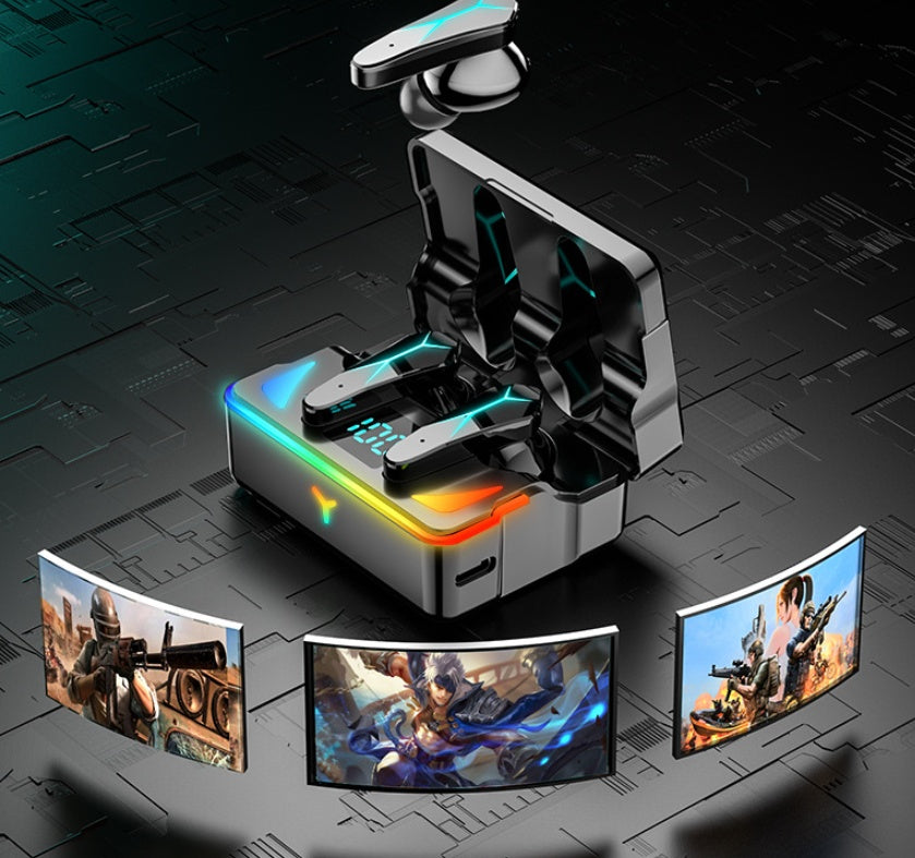 Fone Bluetooth Gamer X6 Sem Fio com Led RGB - Alta perfomance e Som POTENTE !