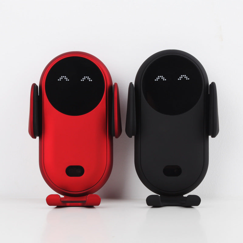 Carregador Sem Fio Veicular com Sensor Inteligente - Suporte Automático para Celular